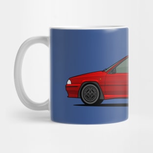 BX 16V side profile drawing Mug